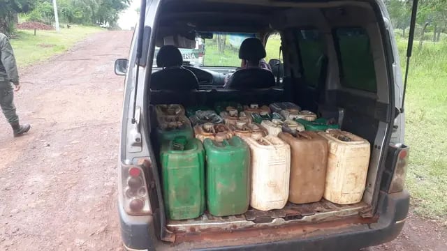 Montecarlo: secuestran combustible trasladado de manera irregular