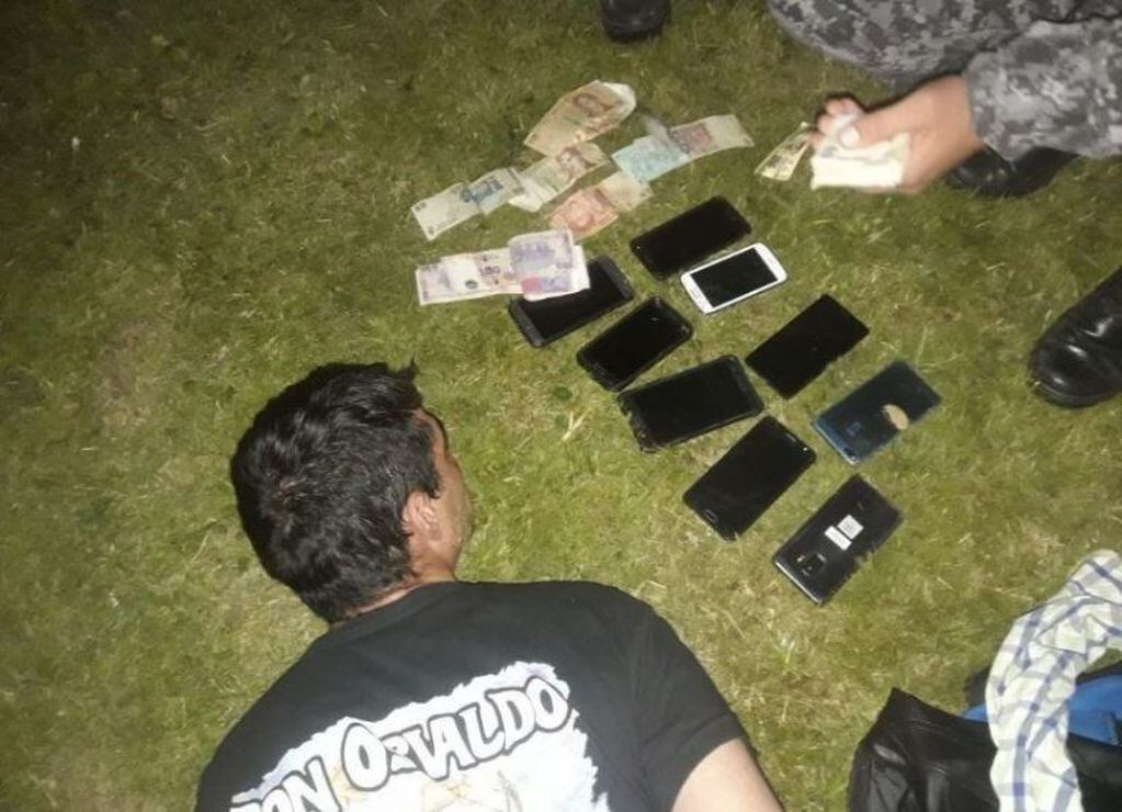 Dos cordobeses fueron detenidos por robar celulares durante el Taragüí Rock 2018. (Foto: El Litoral)