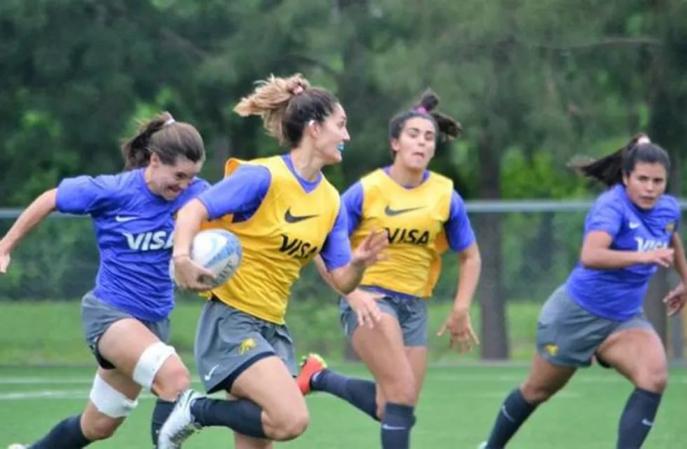 Renata Giraudo una vez más en el seleccionado argentino femenino de rugby.