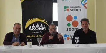 Antonio Ratner (Rosario), Juan Medina (Santa Fe) y Darío Cocco (Rafaela) sellaron un acuerdo estratégico para los empleados municipales