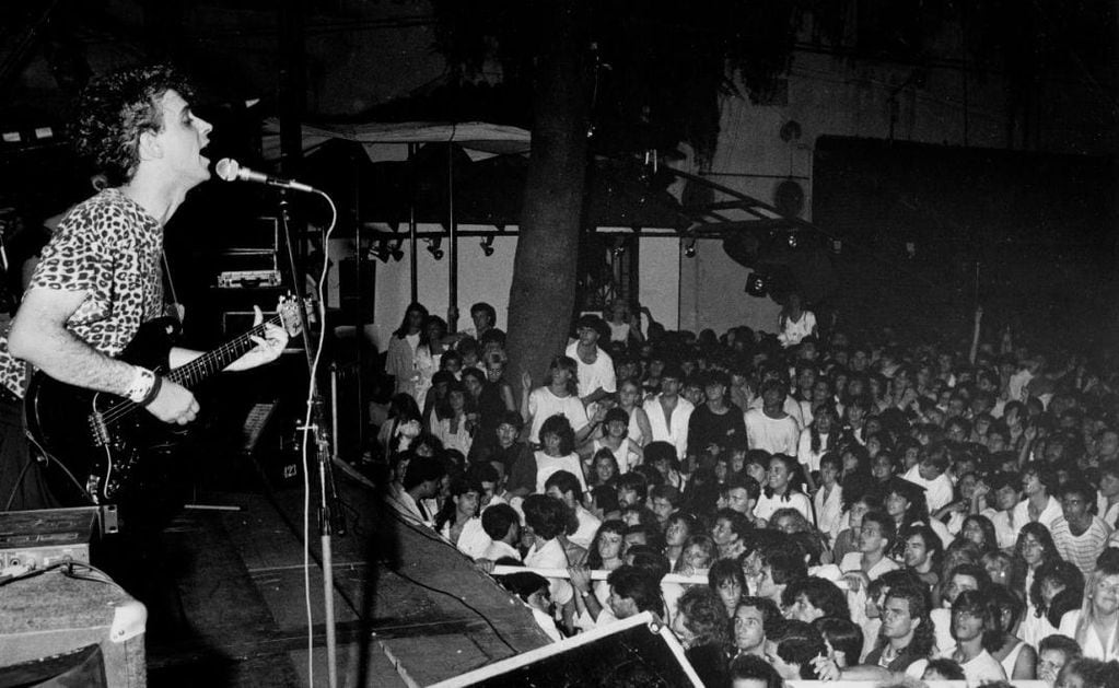 Soda Stereo en una de sus primeras presentaciones. (Andy Cherniavsky)
