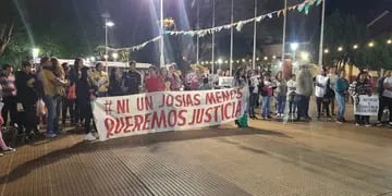 Realizaron una nueva marcha en Oberá pidiendo justicia por Josías Galeano