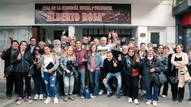 Autoridades nacionales visitaron la casa de la Economía Social y Solidaria Alberto Rosa