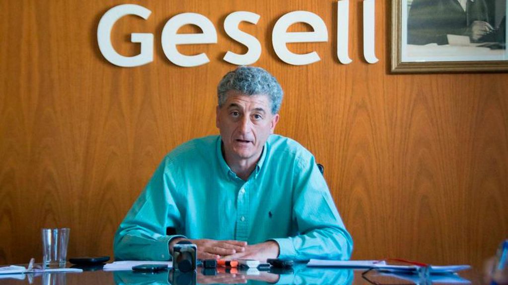 El intendente de Villa Gesell, Gustavo Barrera. (web)