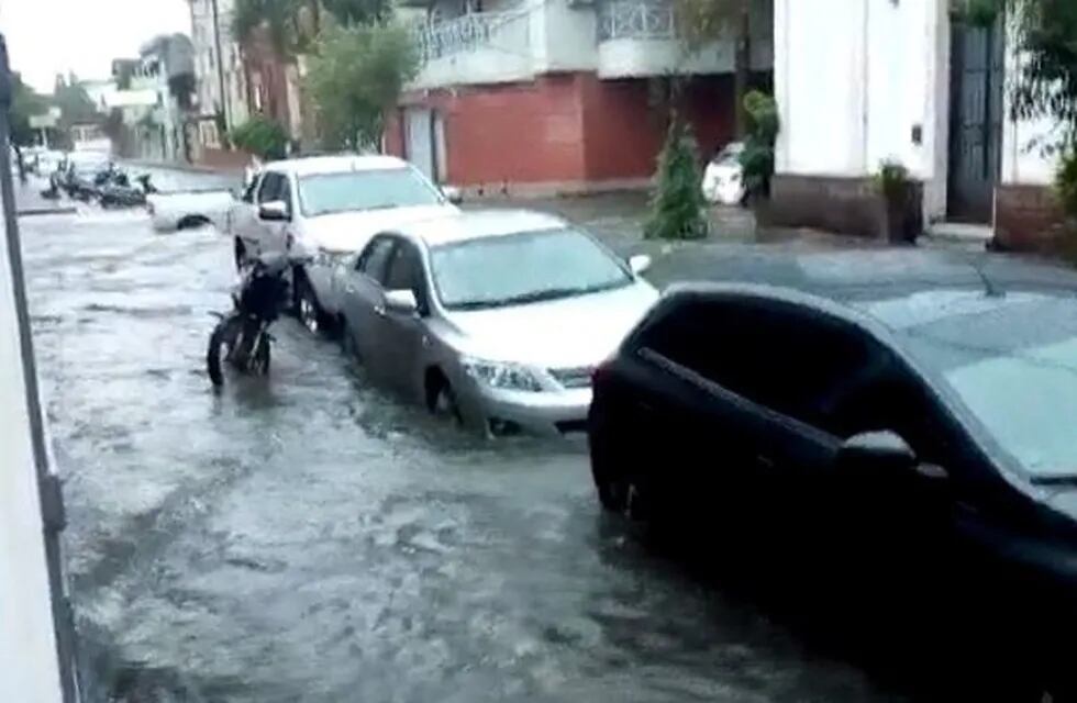 Inundaciones por temporal en Corrientes. (Foto: Corrientes Hoy)