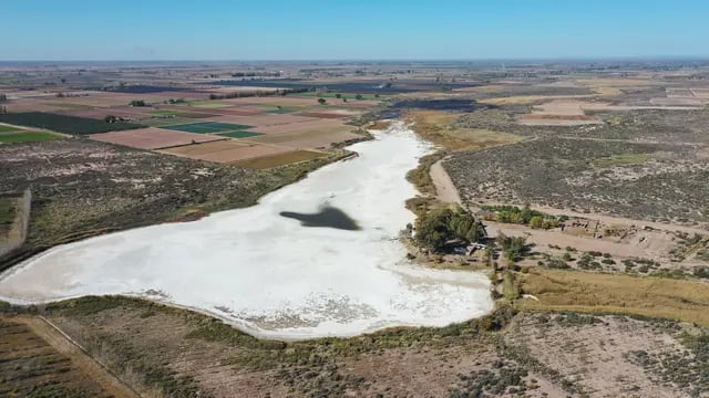 Laguna del Viborón seca