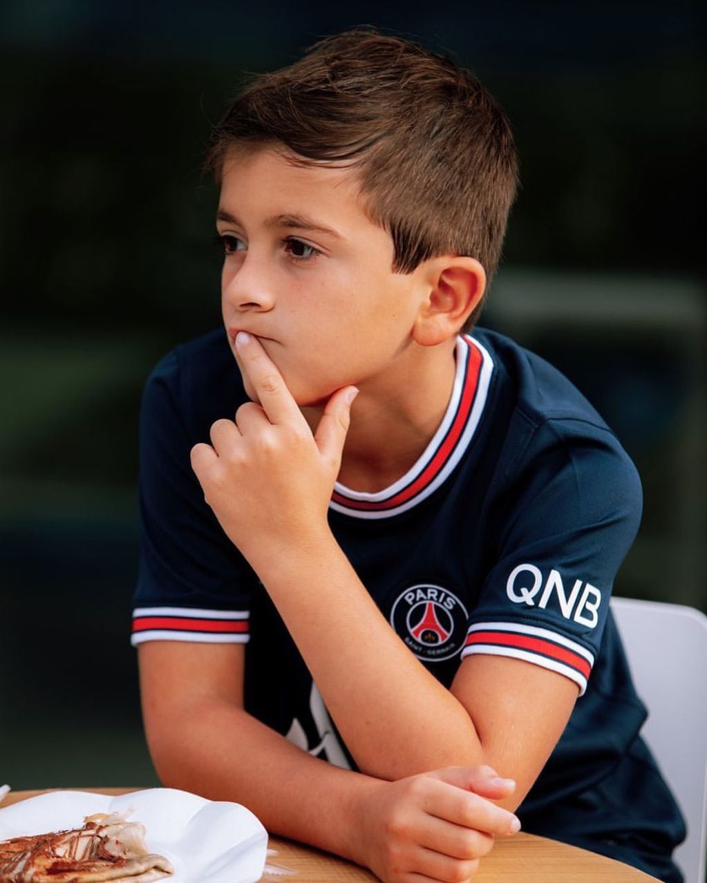 Thiago Messi cumple 9 años y Antonela Roccuzzo lo saludó con un tierno mensaje.