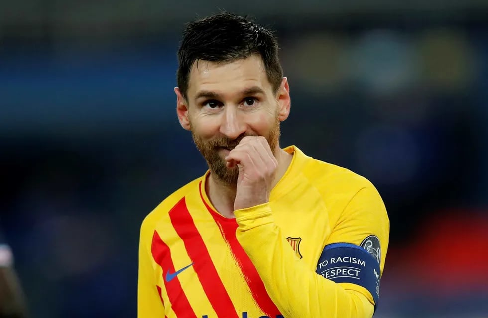 Lionel Messi subastó unos botines récord. (AP)