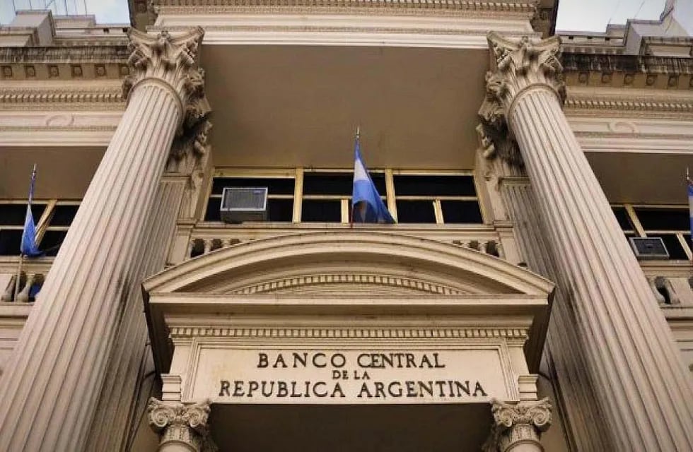 Fachada del edificio del Banco Central de la República Argentina. Foto: Archivo.