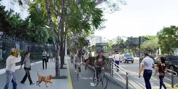 Avenida Del Libertador tendrá una ciclovía que unirá Vicente López con Retiro