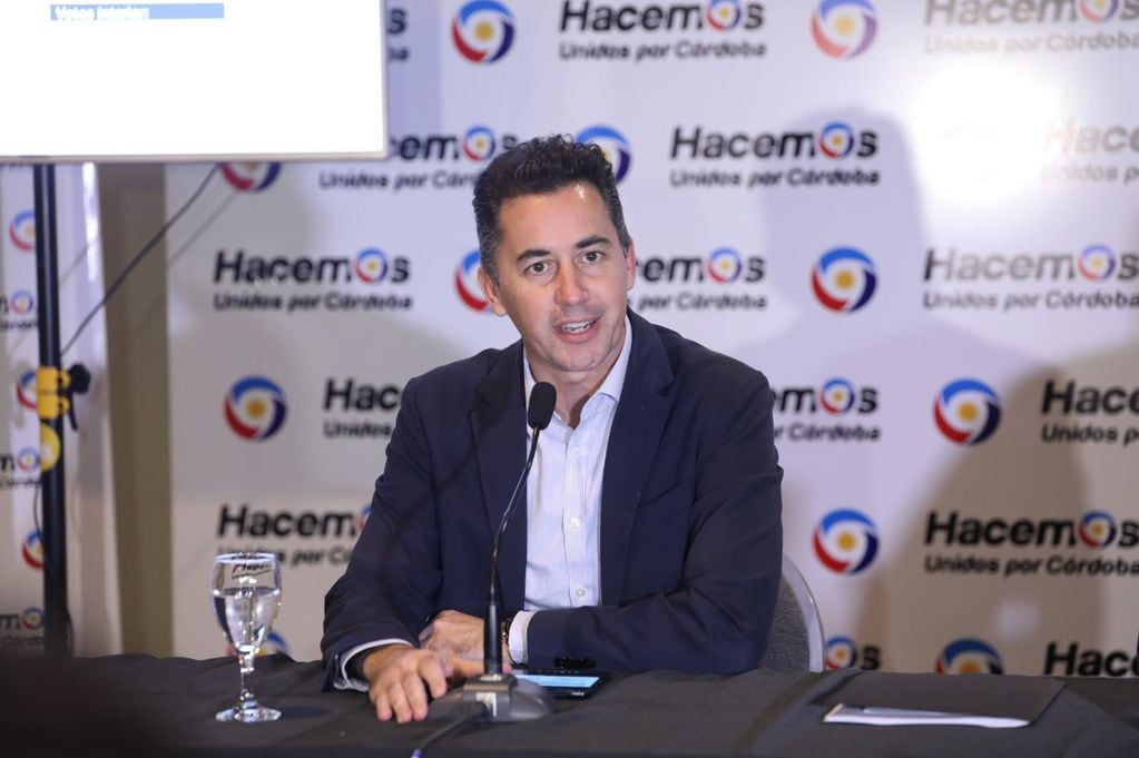 Elecciones 2023: Manuel Calvo, vicegobernador de Córdoba y jefe de campaña de Martín Llaryora. (La Voz)