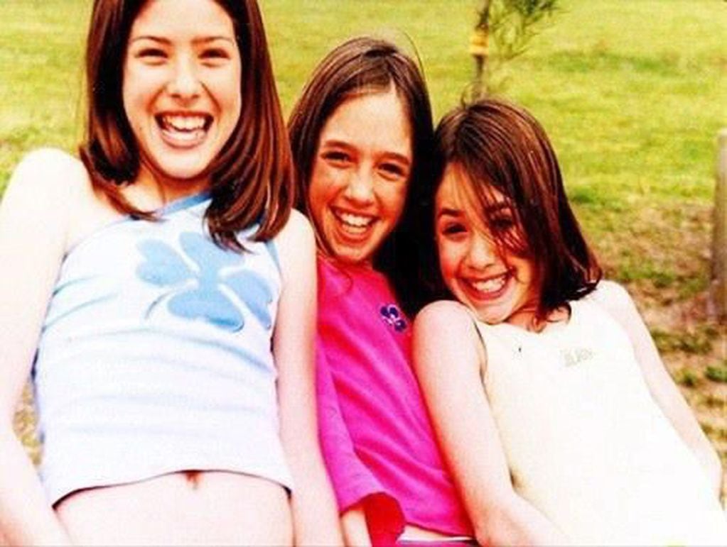 La china Suárez, Candela Vetrano y Lali Espósito se conocen desde muy niñas.
