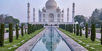 Taj Mahal, maravilla del mundo.