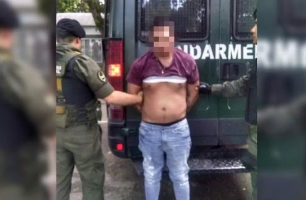 Alexis Caminosfue detenido por Gendarmería en 2016.