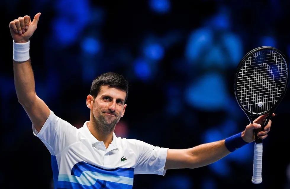 Novak Djokovic participará del Abierto de Australia gracias a una excepción al no estar vacunado y se generó polémica (DPA)