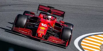Leclerc lideró el 1-2 de Ferrari en Países Bajos