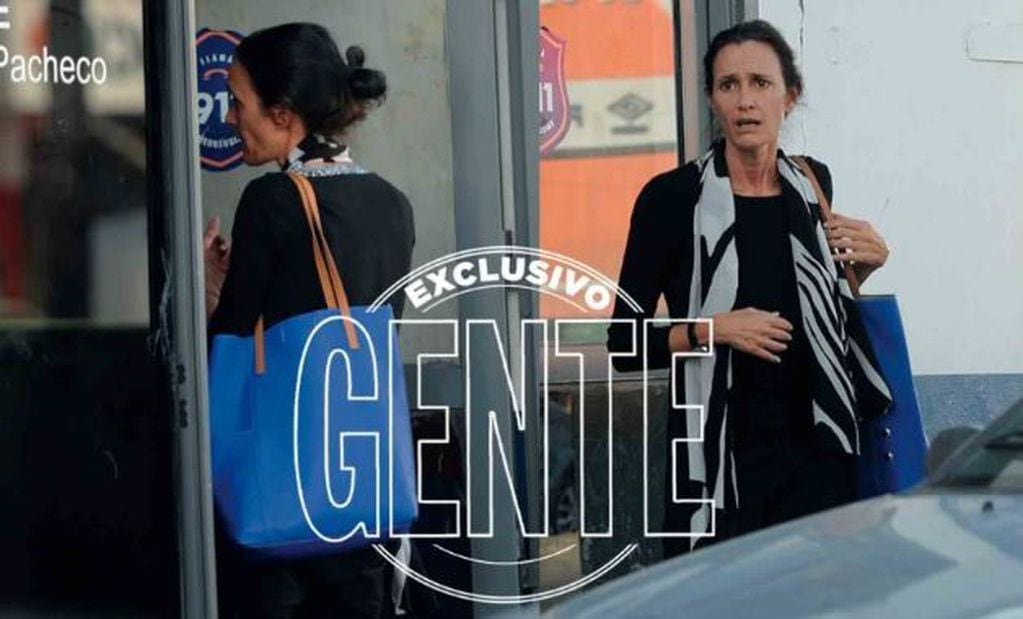 Captaron a Federica Pais luego de visitar a su hijo detenido en Tigre. (Gente)