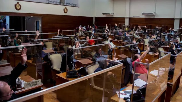 votación en la Legislatura de Jujuy