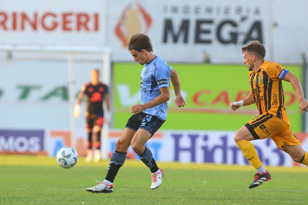 Belgrano y Mitre, en duelo por 32avos de final de la Copa Argentina, en Junín. (Prensa Belgrano)
