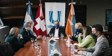 Visita del Embajador Suizo a Ushuaia
