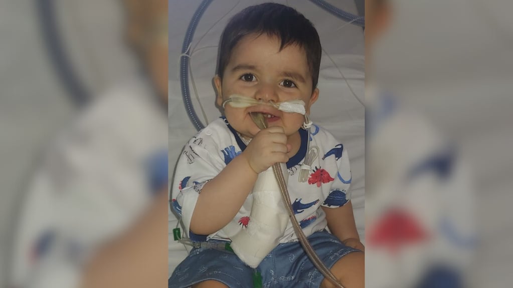 Santiago: el pequeño guerrero sanjuanino que espera un trasplante que le salve la vida