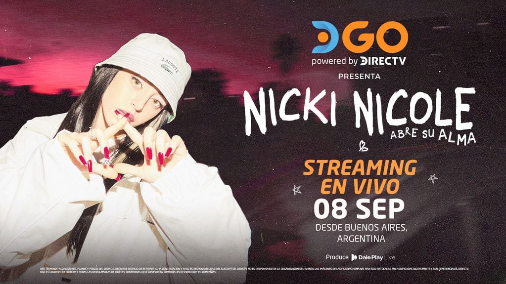 Nicki NIcole en el Movistar Arena