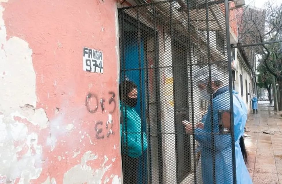 Coronavirus en la Ciudad: así es la recorrida por un barrio vulnerable para identificar casos. (Prensa Ciudad)