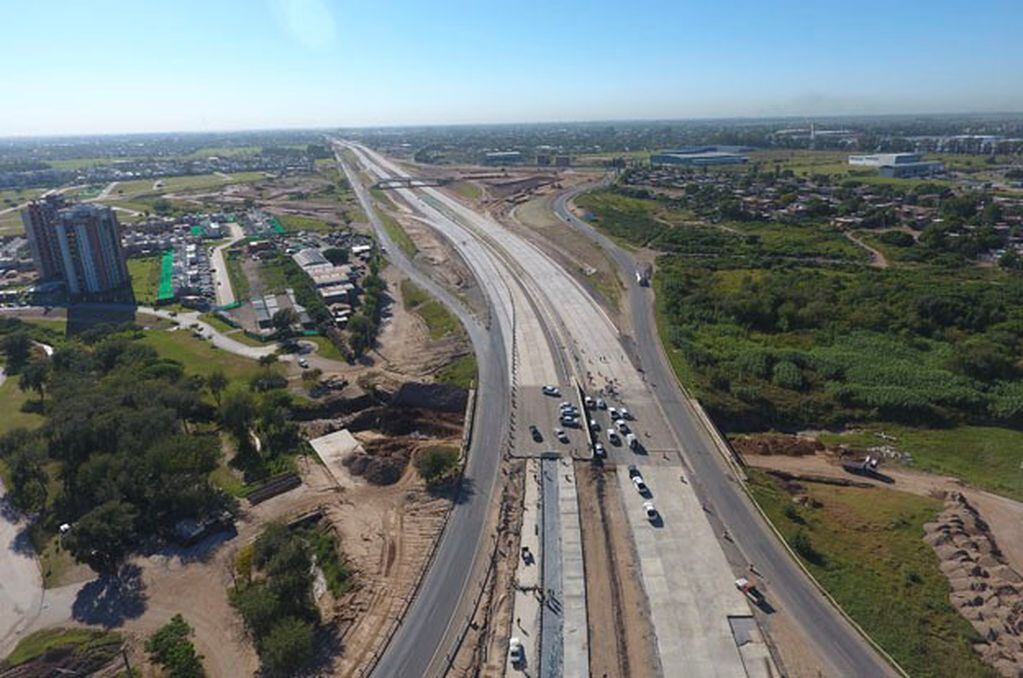 Las fotos de la apertura del primer tramo del cierre de la Circunvalación entre la Ruta 5 y el Arroyo La Cañada.
