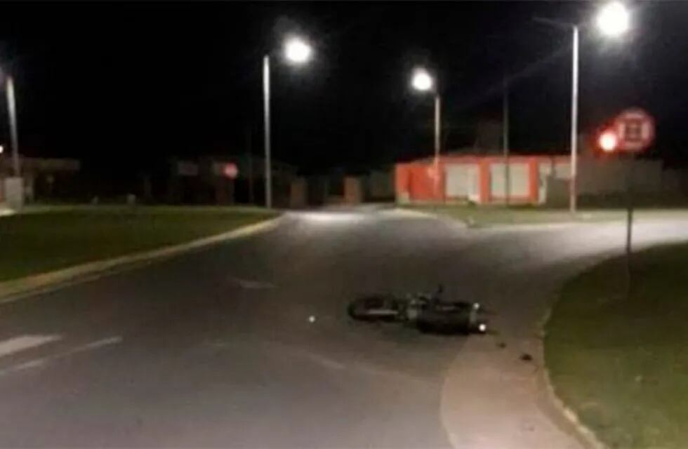 Accidente fatal en moto ocurrido en Río Cuarto.