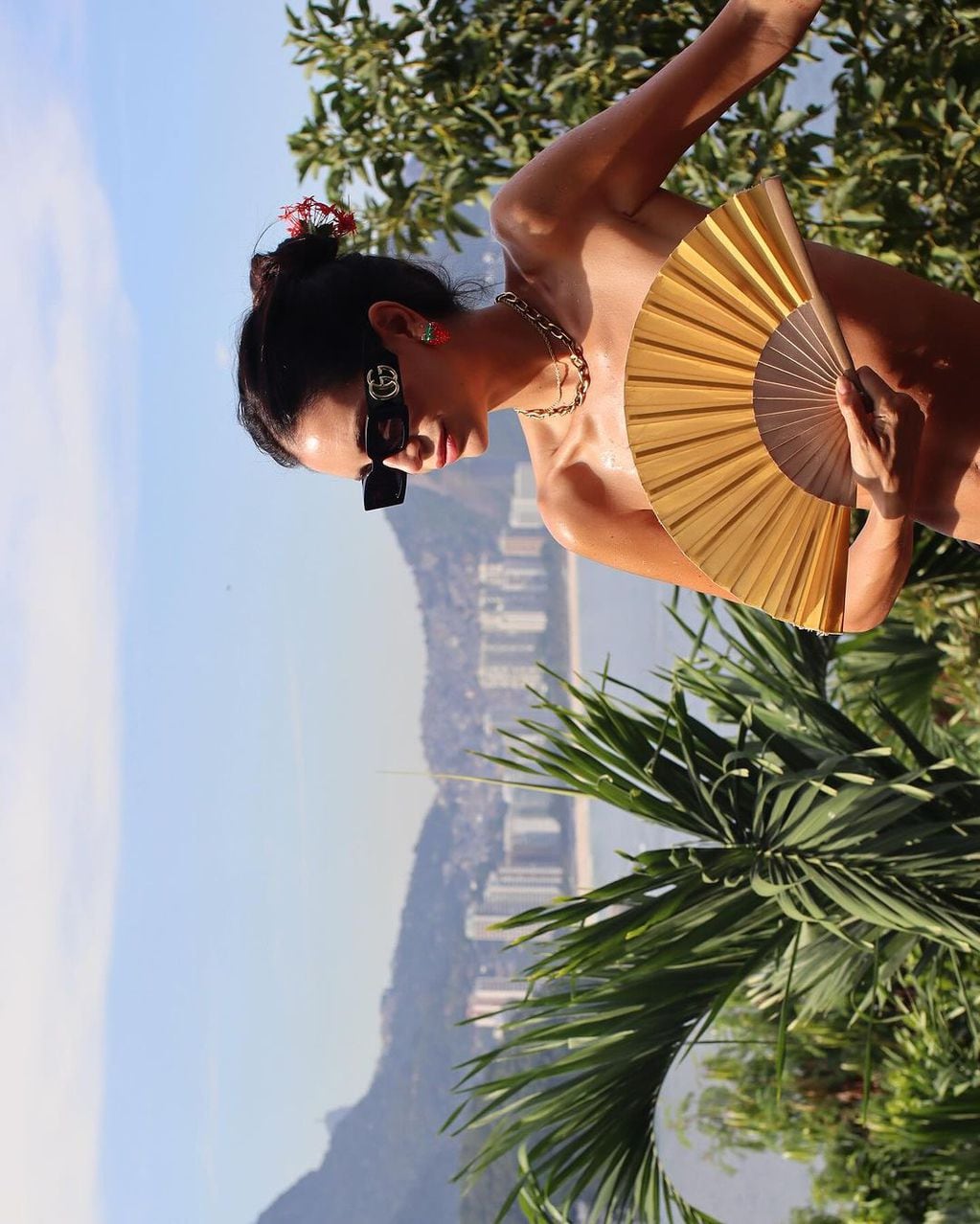 El toples de Zaira Nara que encendió Instagram y sorprendió a todos desde Brasil