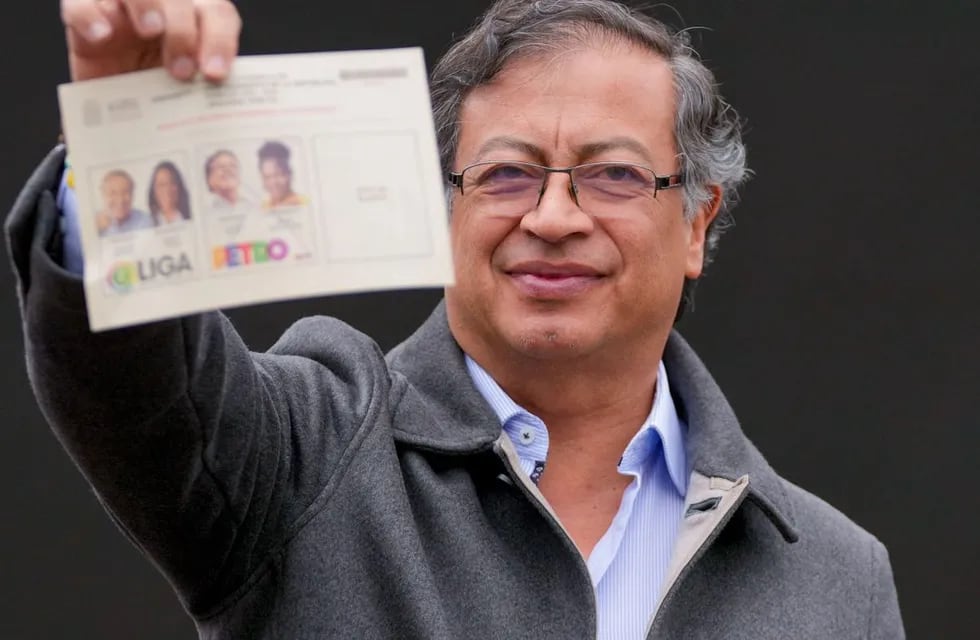 Gustavo Petro fue elegido como el nuevo presidente de Colombia