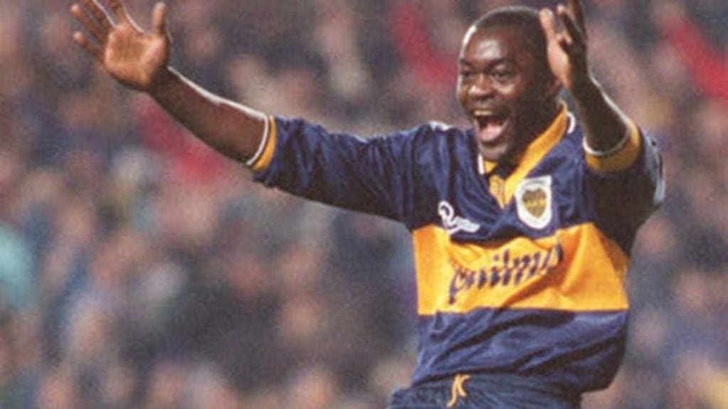 Alphonse Tchami debutó en Boca en 1995.