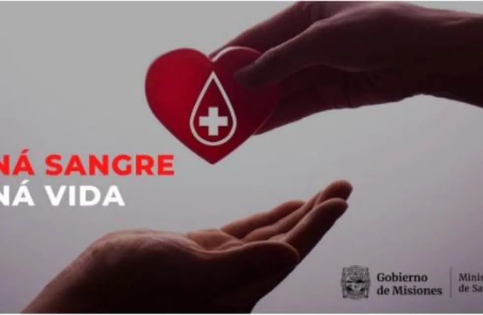 Este sábado habrá una jornada de donación de sangre en San Antonio
