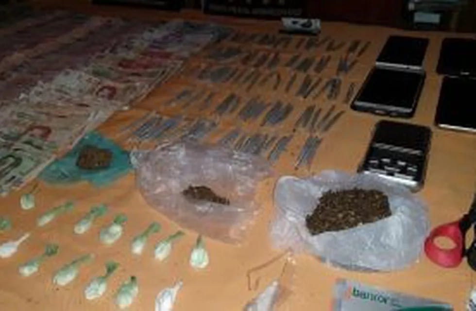 Narcos detenidos en Malagueño
