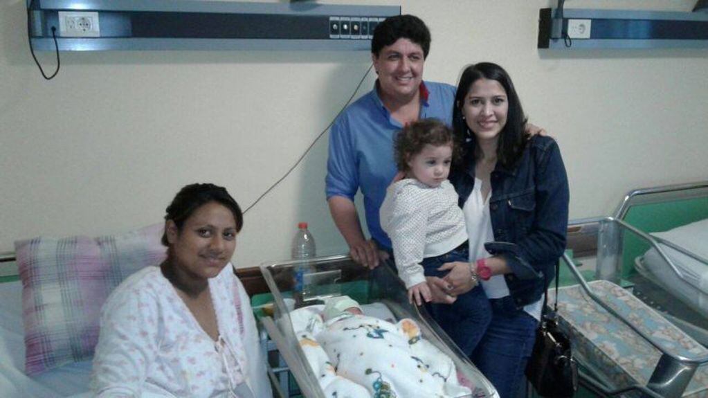 Jonas, el primer bebé salteño nacido en el 2018 (Facebook Somos Salta)