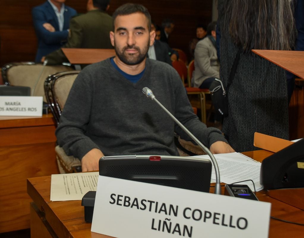 Convencional constituyente Sebastián Copello (Frente de Izquierda).