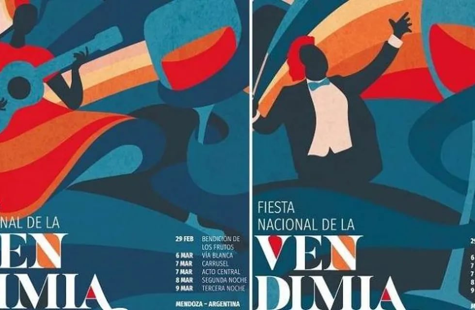 El nuevo afiche para promocionar la Vendimia 2020, ya está elegido.