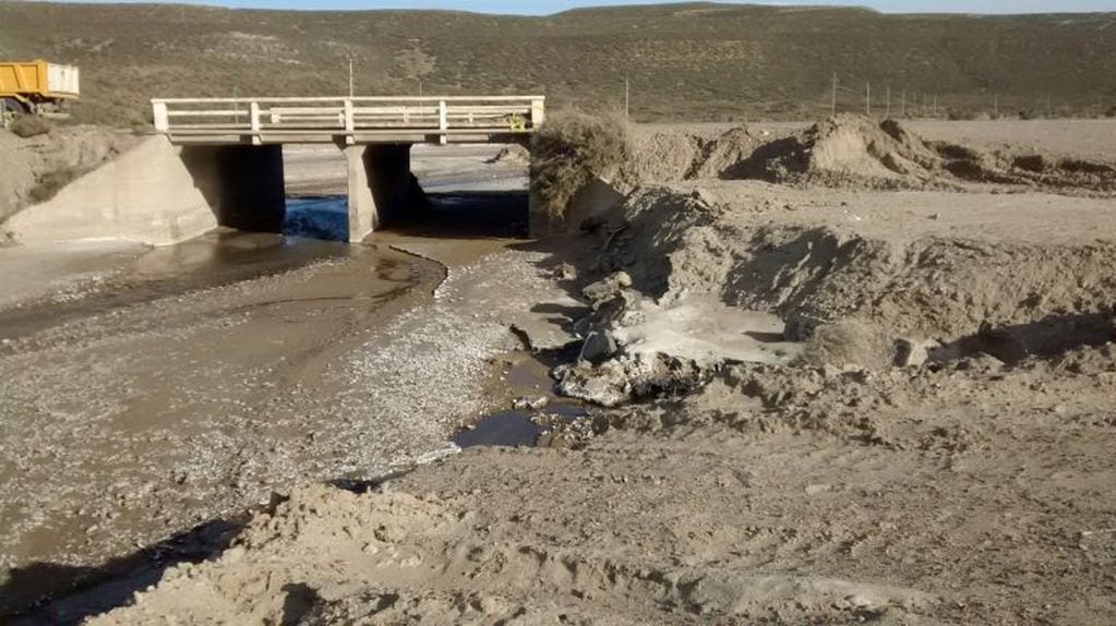 Arroyo La Mata. El temporal del 2017 causó destrozos.