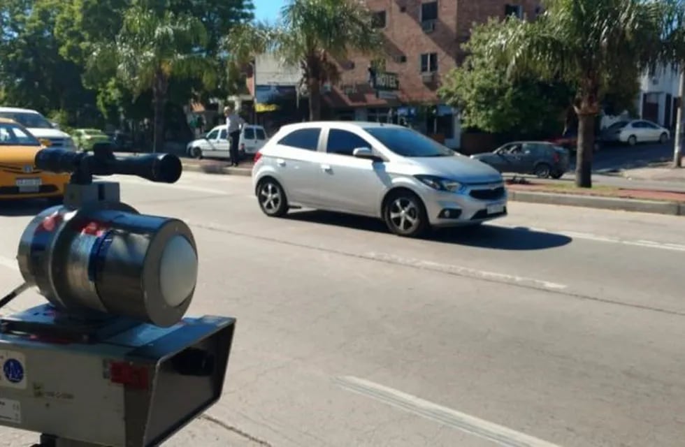 Radares para controlar la velocidad en Córdoba.