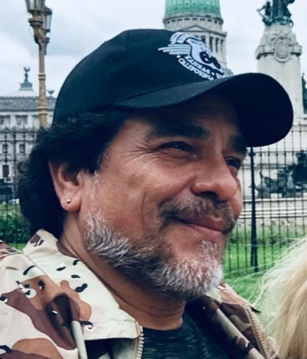 El drástico cambio de look Juan Palomino para interpretar a Diego Maradona (Foto: Instagram)