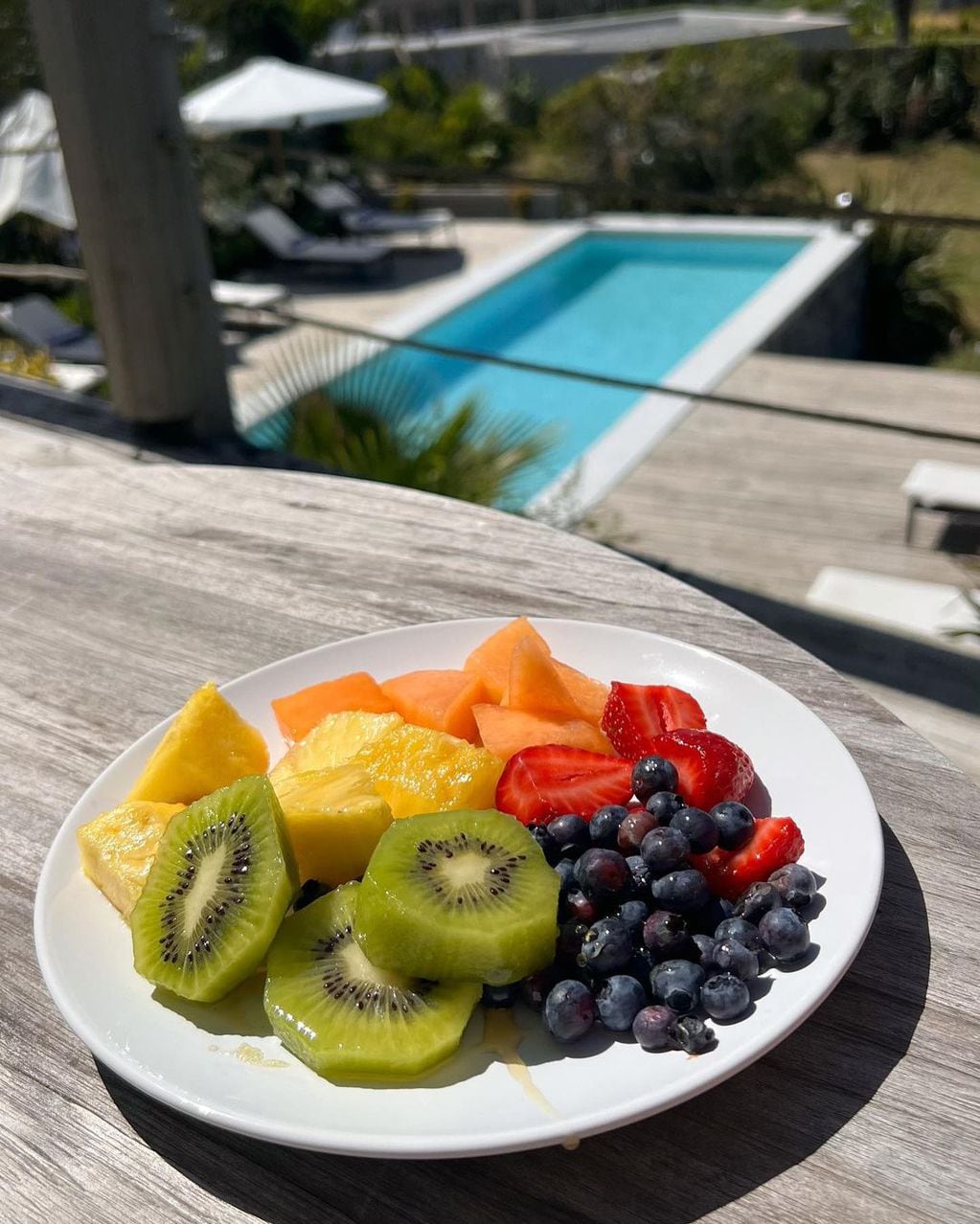 Las comidas de Romina Malaspina en sus vacaciones