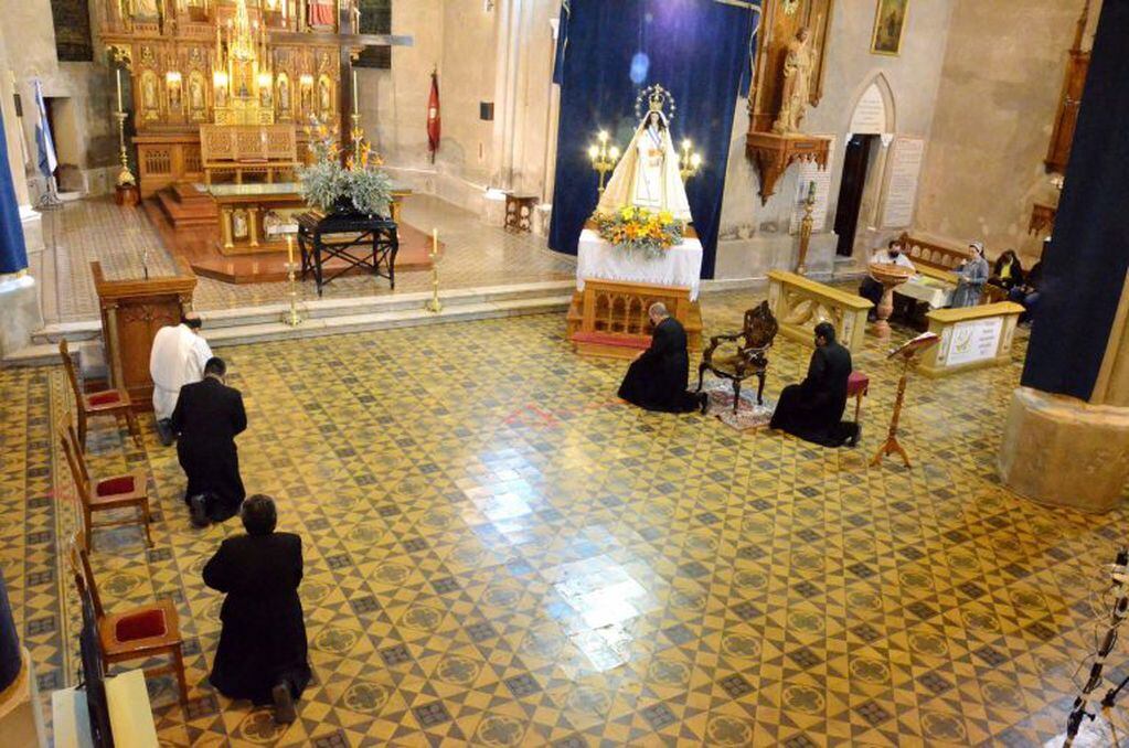 El Triduo del Milagro dio inicio con la celebración de la Solemnidad de la Virgen (Facebook Catedral de Salta)