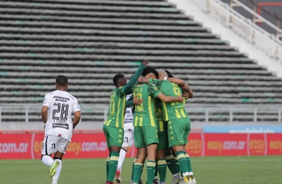 El gol lo marcó Martín Cauteruccio de penal