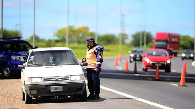 Circunvalacion autopista control policial caminera