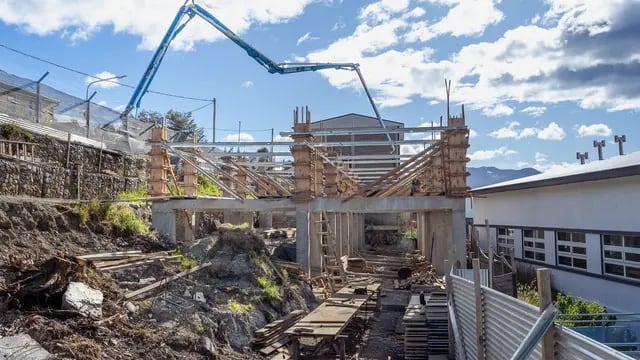 Ushuaia: la obra del Centro de Desarrollo Infantil tiene un avance del 40%