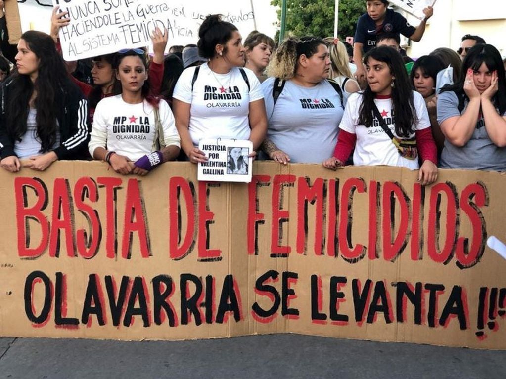 Marcha para pedir justicia por el crimen de Valentina. (Foto: Verte.tv)