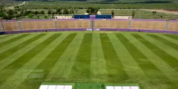 estadio Juan Gilberto Funes, escenario de Talleres - Godoy Cruz por Copa Argentina.