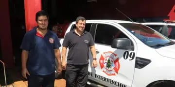 Bomberos Voluntarios de Wanda adquirieron nuevo vehículo de intervención rápida
