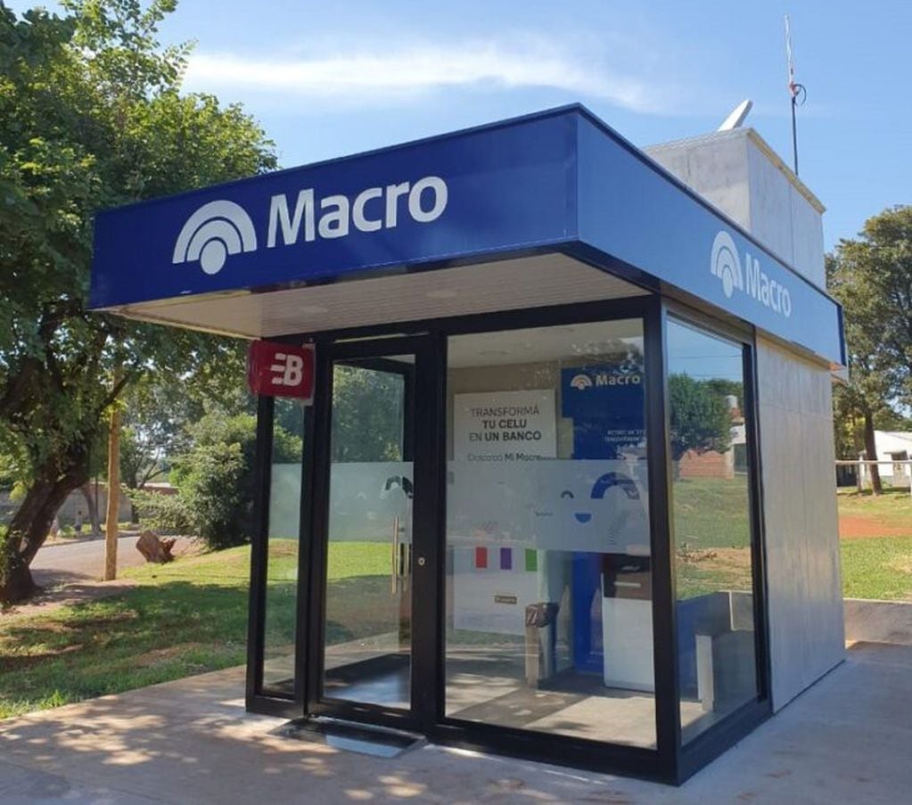 Nuevos cajeros automáticos del Banco Macro