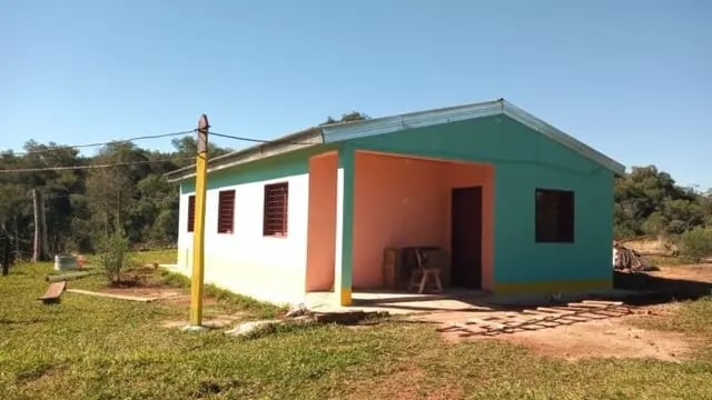 Exitoso programa del IPRODHA en Misiones permitirá que colonos comiencen el 2024 con casa nueva